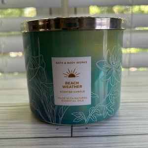 Bath & Body Works 3-Wick Candle - Beach Weather